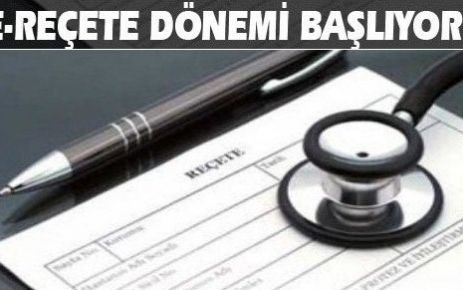 E-reçete kapıda!